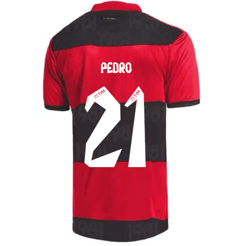 2021/22 Flamengo Home Kit Soccer Jersey PEDRO #21